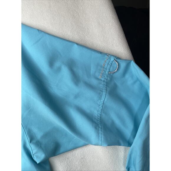 Columbia Men's Shirt PFG 2XL Long Sleeve - Aqua EUC - Picture 3 of 8